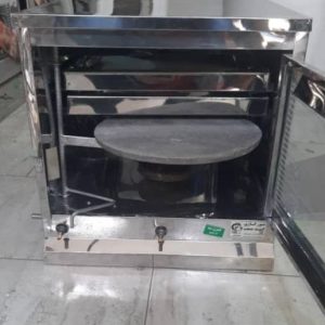 تنور گازی مدل تمام استیل برای پخت نان خونگی و شیرینی و کیک
